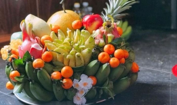 Mẫu mâm ngũ quả Tết đẹp mắt và ý nghĩa