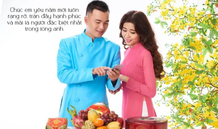 Những lời chúc Tết dành cho người yêu hay nhất năm 2025