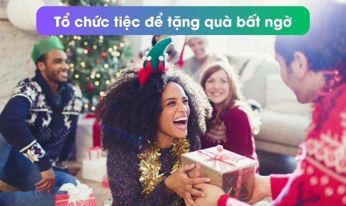 Tạo sự bất ngờ khi tặng quà
