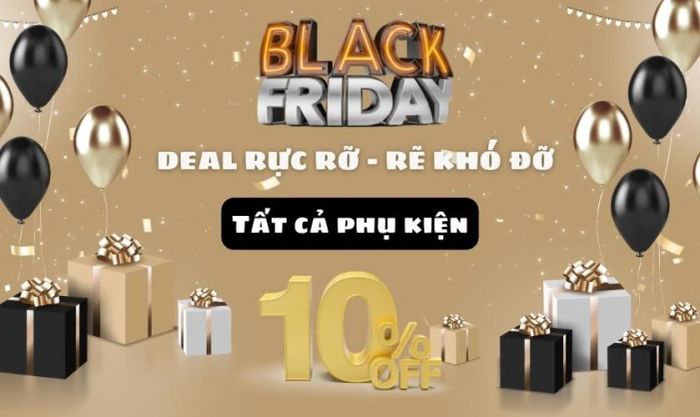 Chương trình ưu đãi sạc dự phòng Black Friday tại Mytour