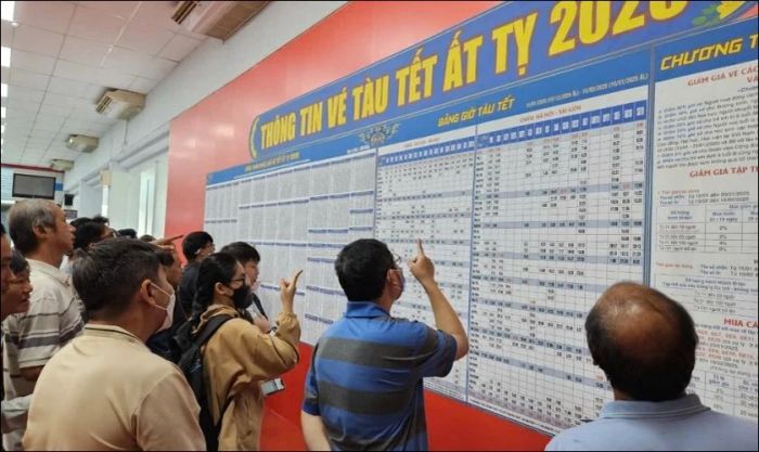 Vé tàu Tết 2025 sẽ được mở bán vào thời gian nào? Cập nhật thông tin mới nhất về lịch bán vé