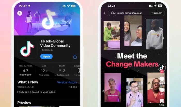 TikTok - Công cụ tạo video từ hình ảnh hàng đầu