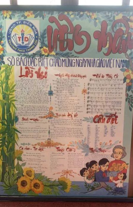 Các mẫu báo tường đơn giản mà vẫn đẹp mắt và tinh tế