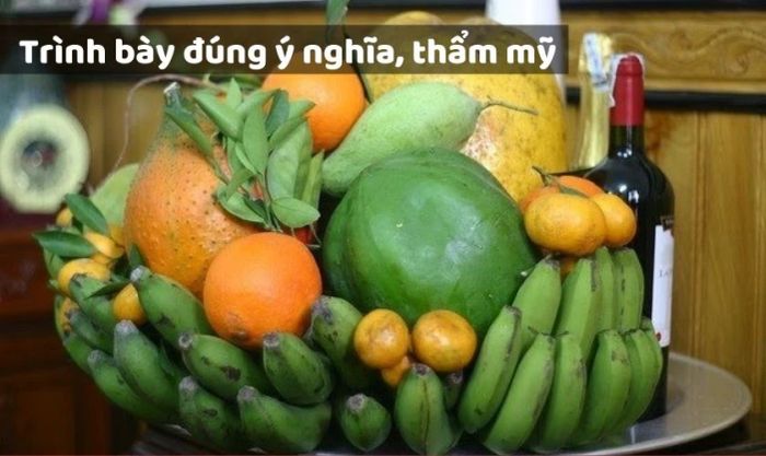 Lý do cần biết cách bày mâm ngũ quả là gì?