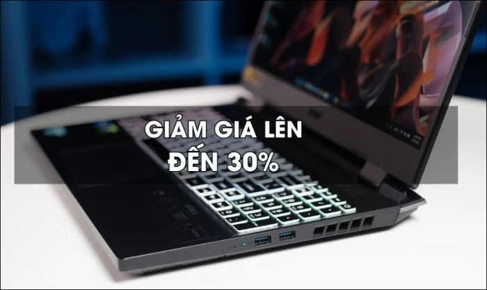 Gaming Laptop Black Friday giảm giá cực sâu, kèm nhiều ưu đãi khủng