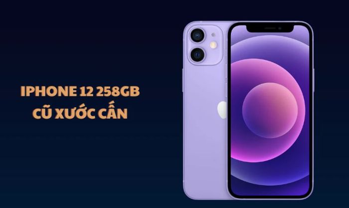 iPhone 12 256GB - Cũ xước cấn - Deal iPhone giá tốt Black Friday