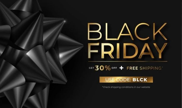 Gợi ý thiết kế banner Black Friday cho chương trình sale đầy thu hút