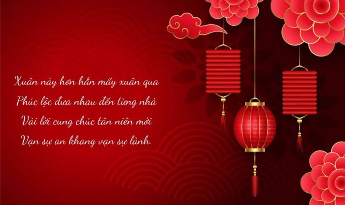 Nếu bạn muốn tạo ấn tượng, hãy tham khảo những bài thơ chúc Tết cho gia đình.