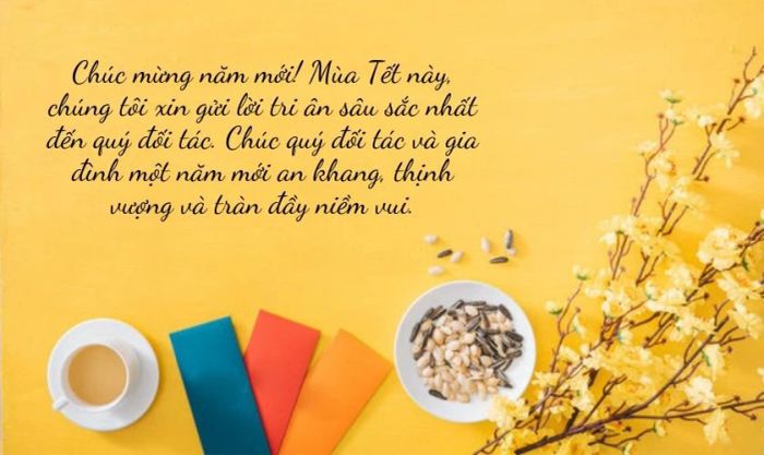 Chúc Tết gia đình đồng nghiệp theo cách sáng tạo và độc đáo
