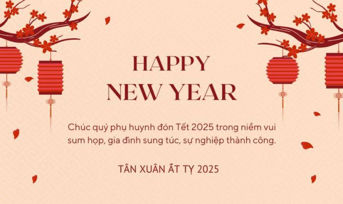Gợi ý mẫu câu chúc Tết từ ban giám hiệu dành cho phụ huynh học sinh