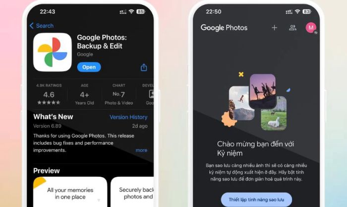 Google Photos - Công cụ tạo video từ ảnh hiệu quả