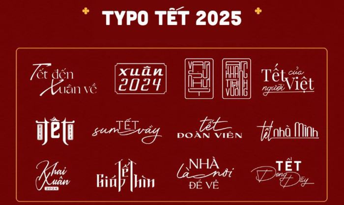 Kết hợp linh hoạt các kiểu chữ để tạo nên Typo độc đáo của riêng bạn