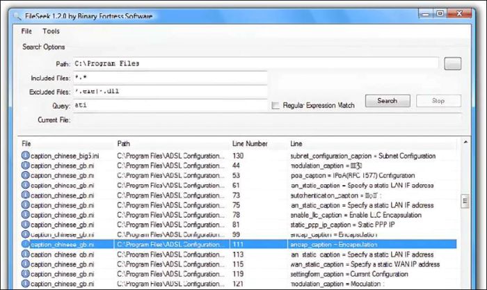 Tìm kiếm file trên Windows 7 bằng FileSeek