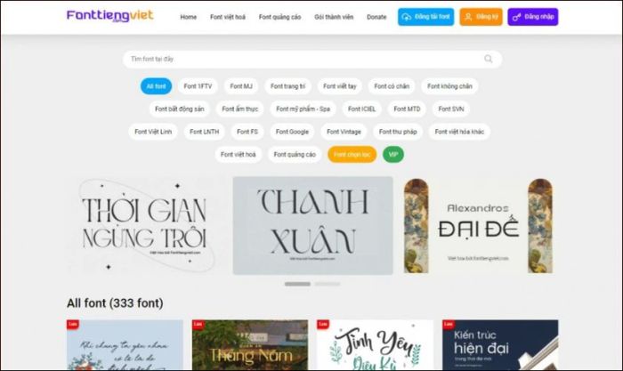 Fonttiengviet.com - Nguồn tải font chữ đáng tin cậy