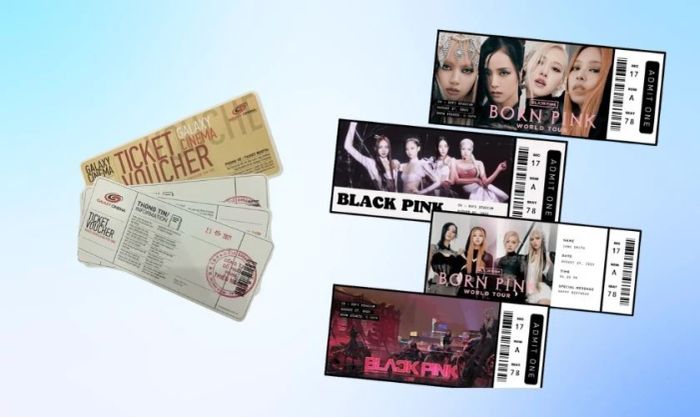 Tặng vé xem phim hoặc vé tham dự buổi hòa nhạc mà người yêu yêu thích