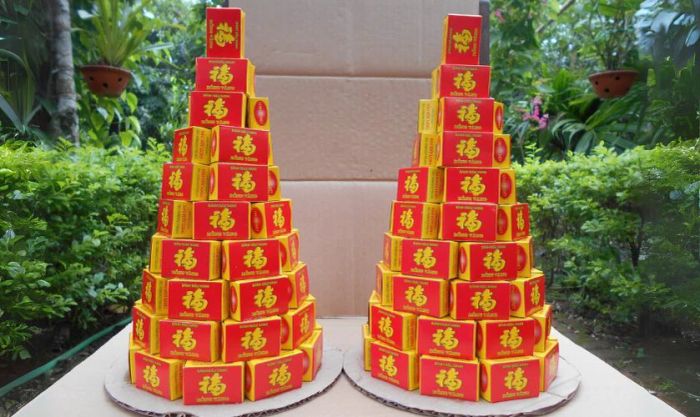 Cách tạo tháp bánh đậu xanh đơn giản và ý nghĩa