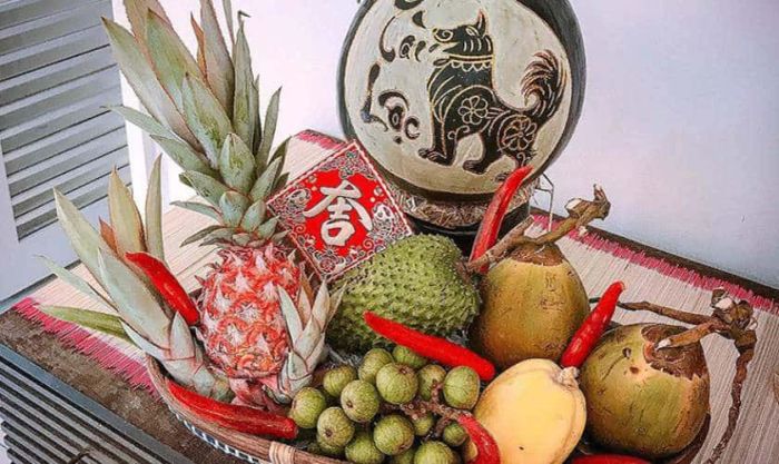 Mâm ngũ quả ngày Tết miền Nam với nét đẹp truyền thống.