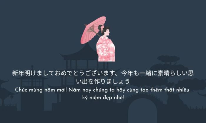 Những lời chúc Tết bằng tiếng Nhật dành cho người yêu