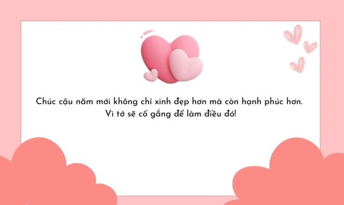Lời chúc Tết dành cho crush con gái đầy ấn tượng