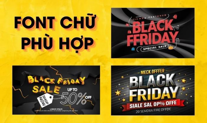 Những điều cần lưu ý khi thiết kế banner Black Friday