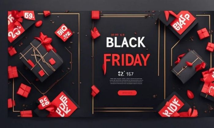 Thiết kế hình ảnh sale Black Friday chi tiết và bắt mắt