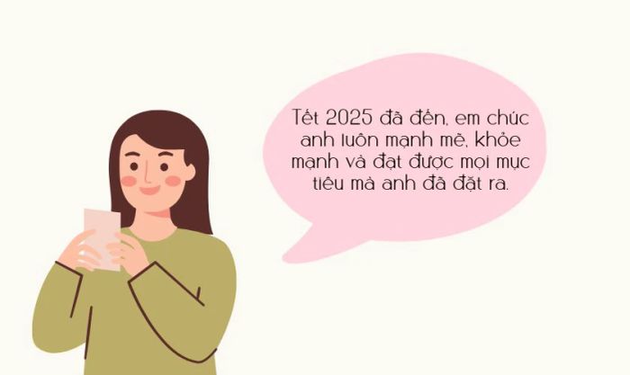 Mẫu tin nhắn dài chúc Tết người yêu