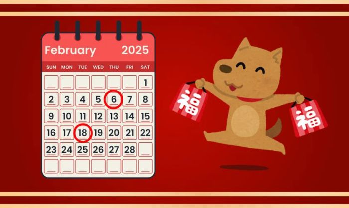 Xem ngày đẹp tháng 2 năm 2025 dành cho tuổi Tuất