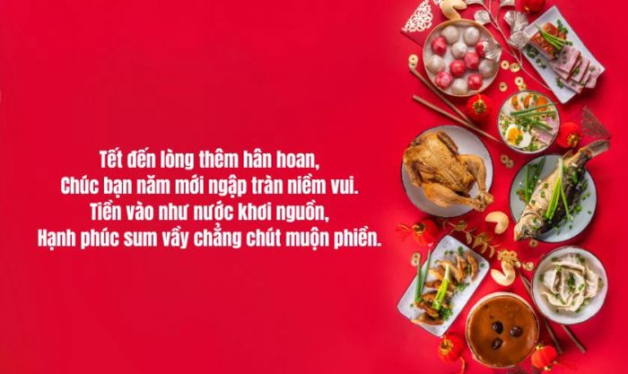 Hình ảnh chúc mùng 1 Tết đẹp nhất 2025