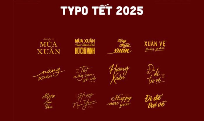 Typo Tết mang đến nguồn cảm hứng sáng tạo vô tận