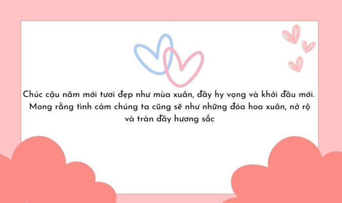Lời chúc Tết crush theo các mùa trong năm