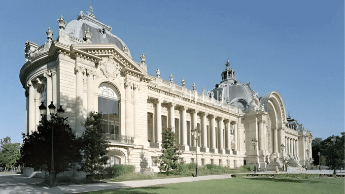 The Petit Palais Museum near the Arc de Triomphe in Paris