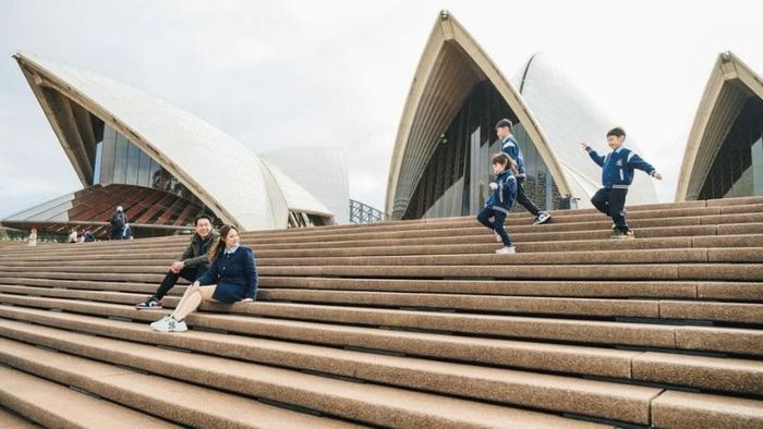 How much does it cost for sightseeing when traveling to Australia?