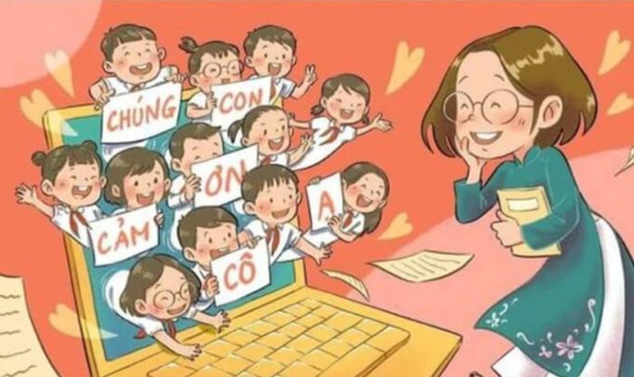 Vẽ tranh 20-11 đơn giản, đẹp và xuất sắc dành cho học sinh lớp 9