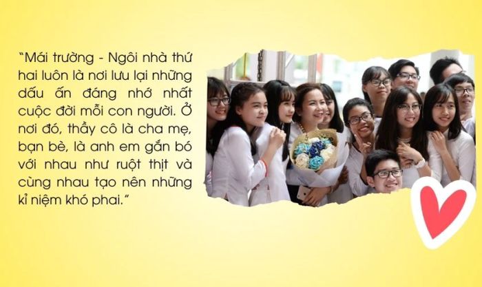 Bài văn nhân dịp ngày 20/11 của học sinh cấp 3.