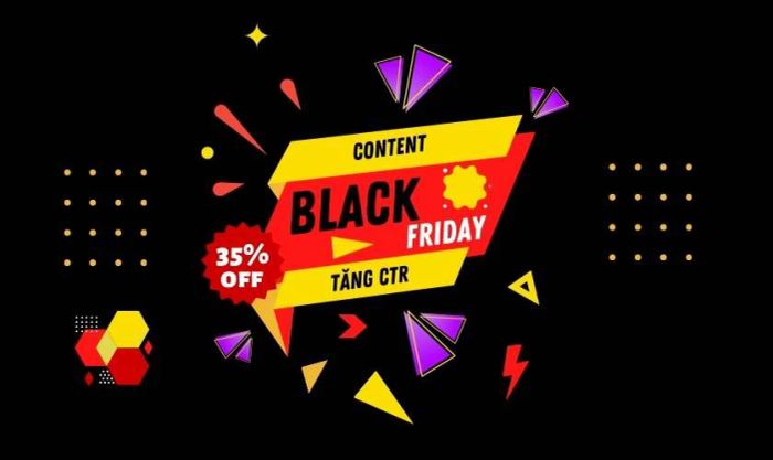 Top 10 câu tagline content Black Friday ấn tượng