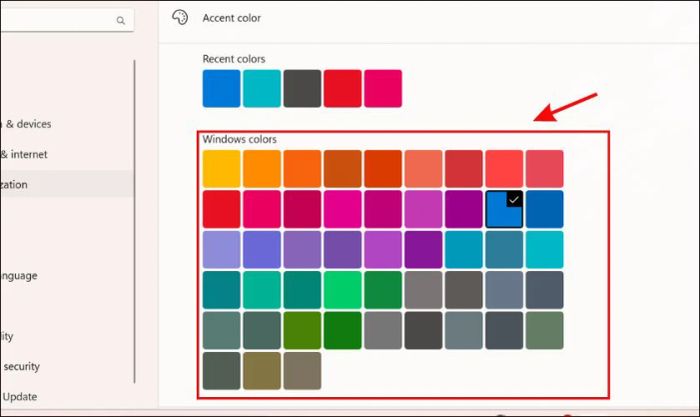 Hướng dẫn chỉnh màu màn hình máy tính trên Windows 11
