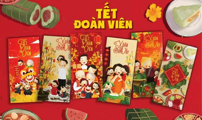 Set bao lì xì