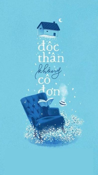 Hình nền tích cực và truyền cảm hứng cho ngày lễ độc thân