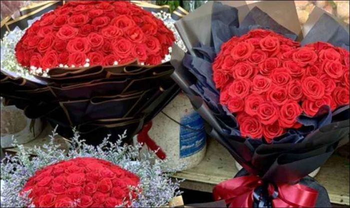 Quà tặng hoa trong Ngày Quốc tế Đàn ông