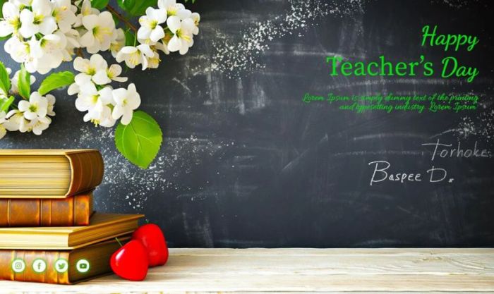Backdrop 20/11 chủ đề mái trường sắc nét HD