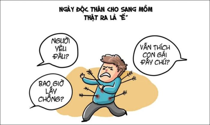 Ảnh chế dành cho hội FA trong ngày lễ độc thân
