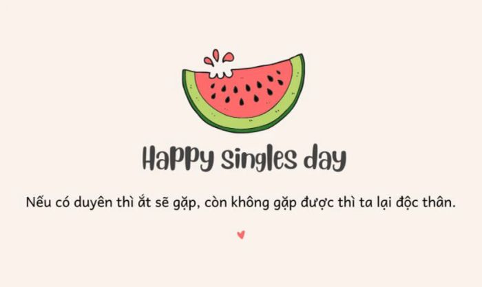 Hình nền máy tính kèm những trích dẫn hay về ngày lễ độc thân