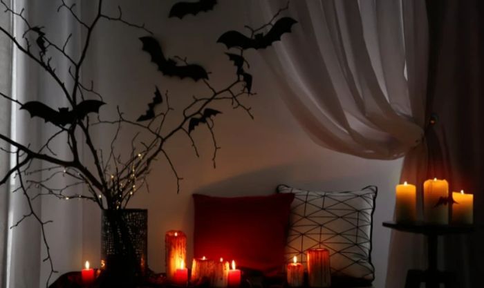 Phong cách trang trí Halloween đầy rùng rợn và ám ảnh