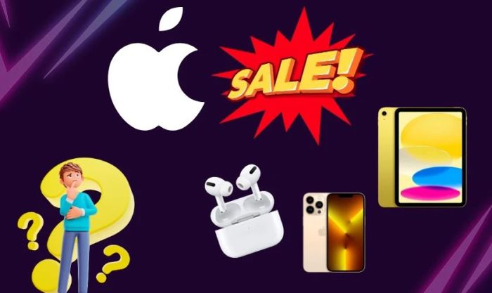 Apple có tham gia giảm giá trong Cyber Monday không?