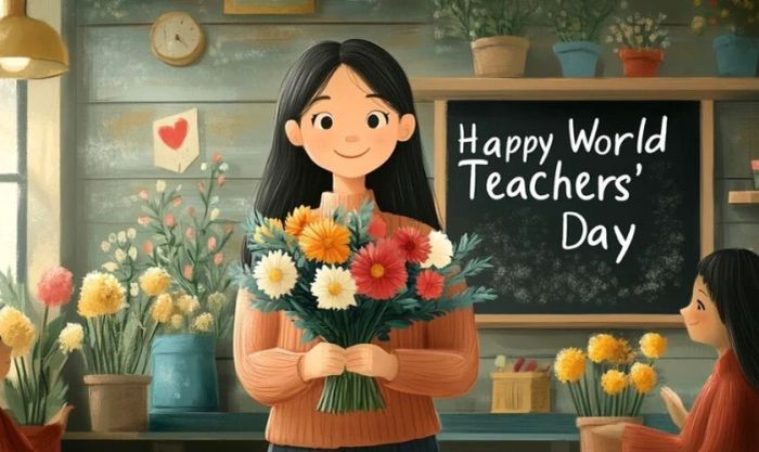 Backdrop chủ đề hoa cỏ thiên nhiên tươi mới