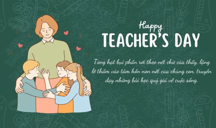 Bài xã luận 20/11: Lời thầy dạy thuở đấy tham khảo