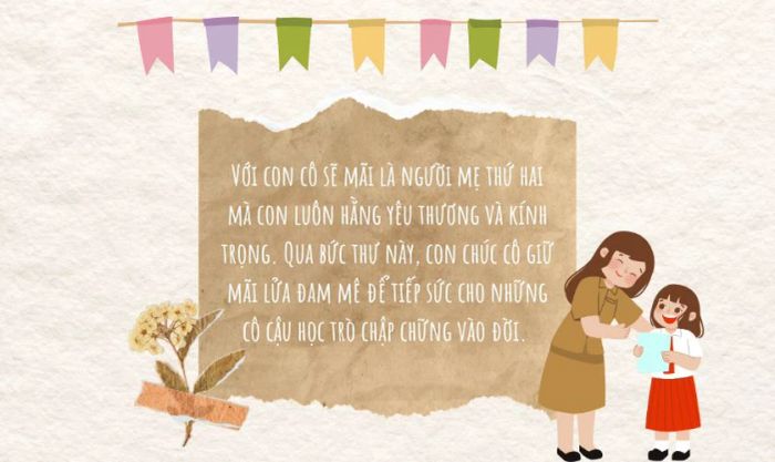 Thư gửi thầy cô cũ nhân ngày Nhà giáo Việt Nam