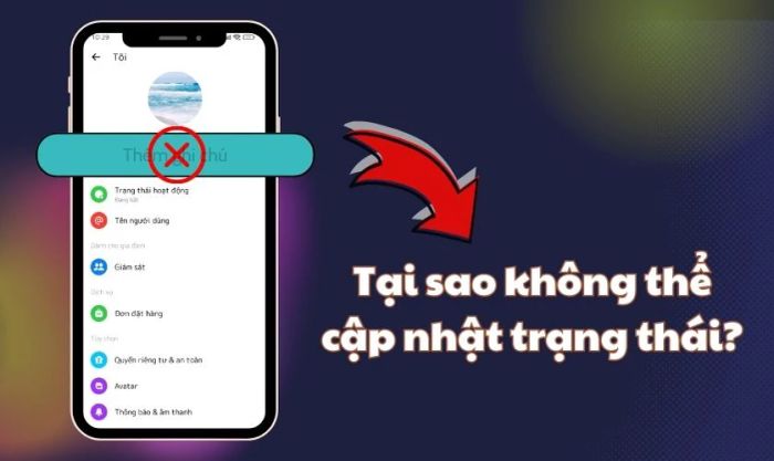 Vì sao không thể cập nhật trạng thái suy nghĩ trên Messenger?