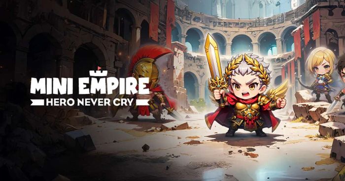 How to Play Mini Empire: Hero Never Cry on PC with Bluestacks
