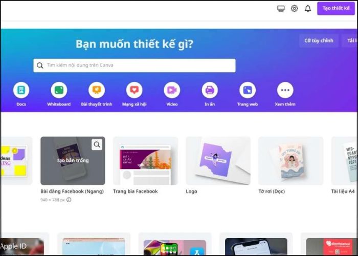 cách tạo thiệp 8/3 online
